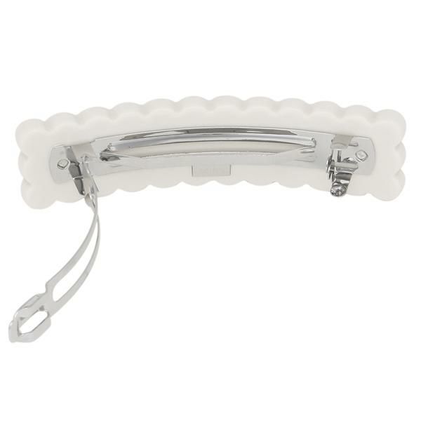 マークジェイコブス バレッタ アクセサリー ヘアアクセサリー ホワイト レディース MARC JACOBS M0017178 111 詳細画像