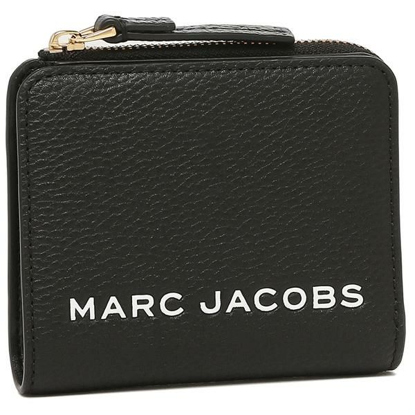 マークジェイコブス 二つ折り財布 ザ ボールド ミニ財布 ブラック レディース MARC JACOBS M0017140 001