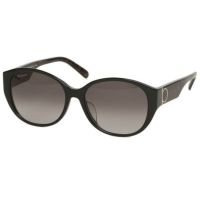 フェラガモ サングラス アイウェア レディース 58サイズ グレー ブラック アジアンフィット Salvatore Ferragamo SF1003SA 006 ボストン