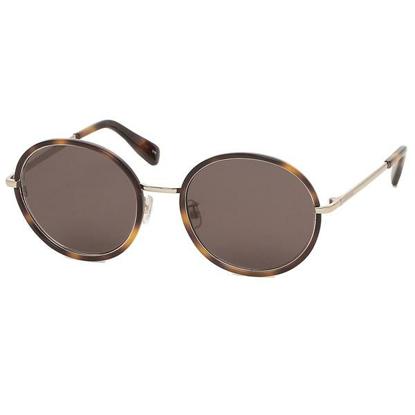 ロンシャン サングラス アイウェア レディース 53サイズ カーキ ブラウン アジアンフィット LONGCHAMP LO124SJ 214 ラウンド