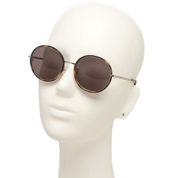 ロンシャン サングラス アイウェア レディース 53サイズ カーキ ブラウン アジアンフィット LONGCHAMP LO124SJ 214 ラウンド 詳細画像