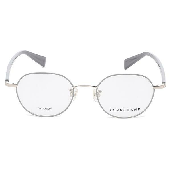 ロンシャン 眼鏡フレーム アイウェア レディース 48サイズ グレー アジアンフィット LONGCHAMP LO2502J 036 ラウンド 詳細画像