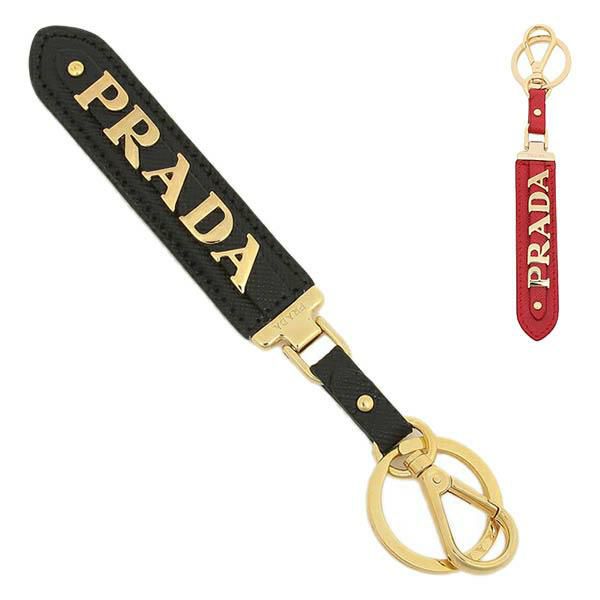 プラダ キーリング サフィアーノ メンズ レディース PRADA 1PP067 053