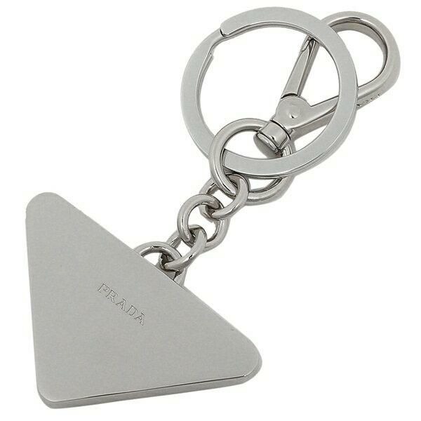 プラダ キーリング キーホルダー サフィアーノ メンズ レディース ユニセックス トライアングルロゴ PRADA 2PP080 053 詳細画像