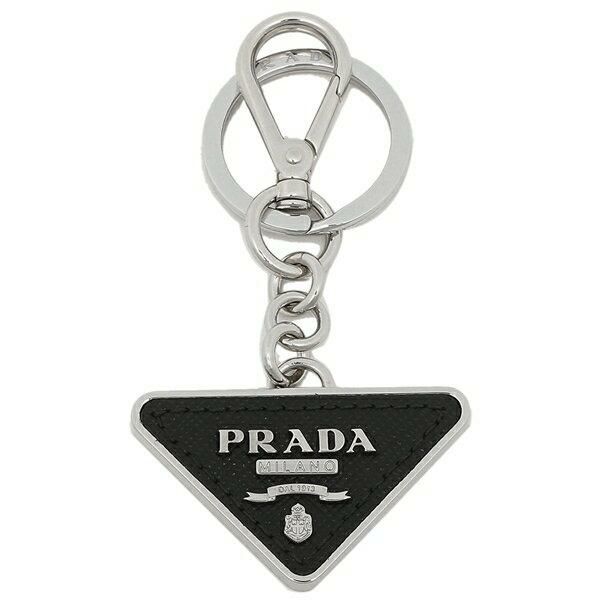 プラダ キーリング キーホルダー サフィアーノ メンズ レディース ユニセックス トライアングルロゴ PRADA 2PP080 053 詳細画像