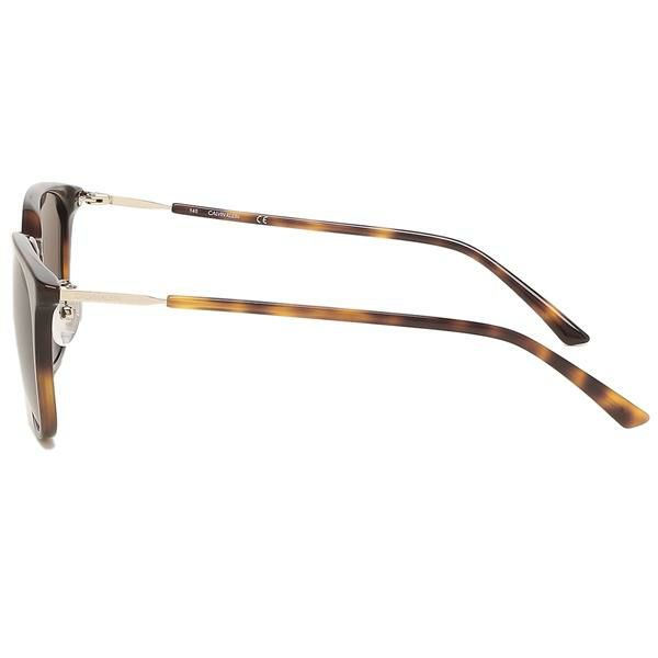 カルバンクライン サングラス アイウェア レディース 54サイズ ブラウン アジアンフィット CALVIN KLEIN CK19550SA 240 ウェリントン 詳細画像