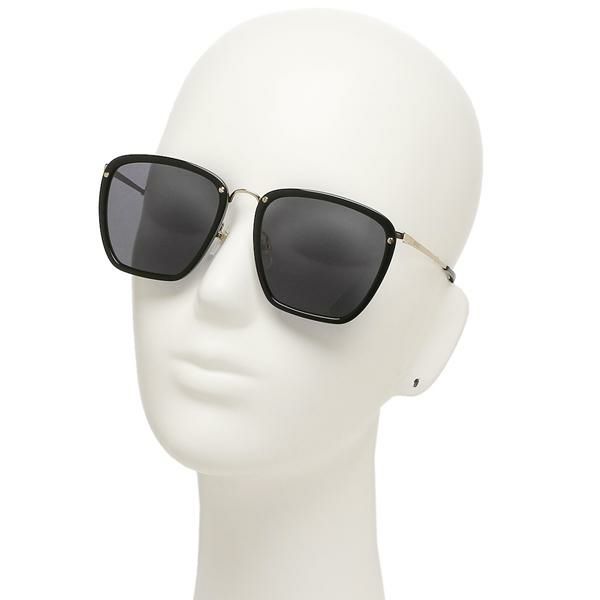 グッチ サングラス アイウェア メンズ 56サイズ グレー ブラック 610417 J0770 GUCCI GG0673S 001 ウェリントン 詳細画像