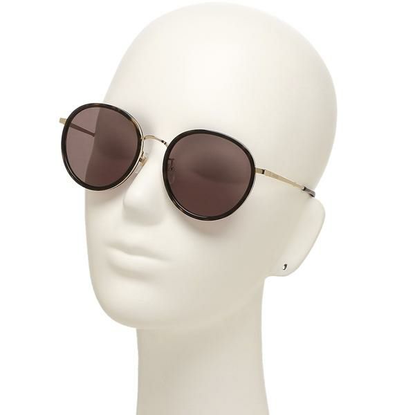 グッチ サングラス アイウェア メンズ 55サイズ ブラウン ゴールド アジアンフィット GUCCI GG0677SK 002 ラウンド 詳細画像