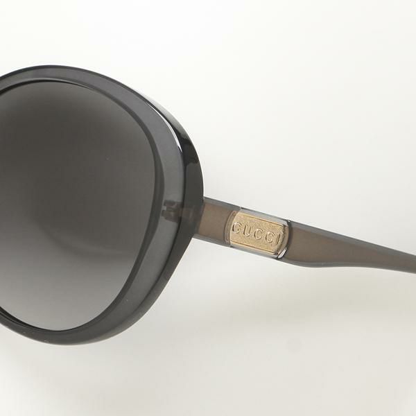 グッチ サングラス アイウェア レディース 59サイズ グレー アジアンフィット GUCCI GG0793SK 001 オーバル 詳細画像