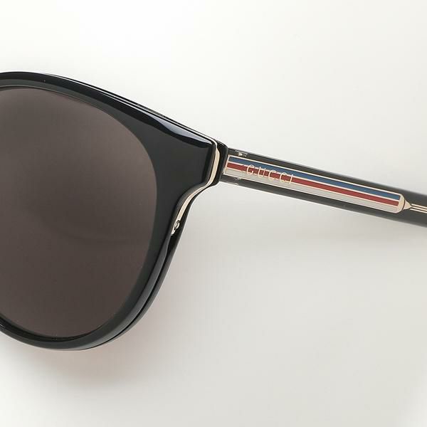 グッチ サングラス アイウェア レディース 56サイズ グレー ブラック アジアンフィット GUCCI GG0850SK 002 ボストン 詳細画像