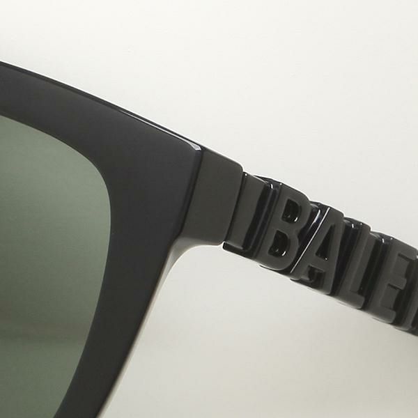 バレンシアガ サングラス アイウェア メンズ レディース 56サイズ グリーン ブラック BALENCIAGA BB0108S 001 スクエア 詳細画像