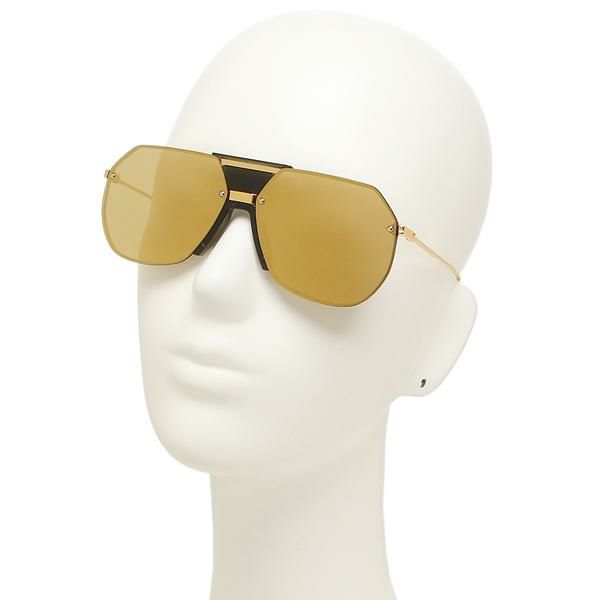 ボッテガヴェネタ サングラス アイウェア メンズ 62サイズ ゴールド BOTTEGA VENETA BV1068S 002 ティアドロップ 詳細画像