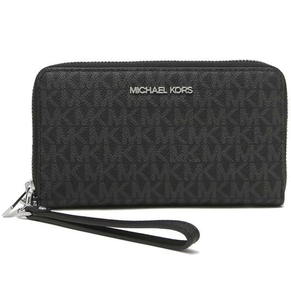 マイケルコース 財布 アウトレット ジェットセットトラベル フォーンウォレット　ブラック レディース MICHAEL KORS JET SET TRAVEL BLACK 詳細画像