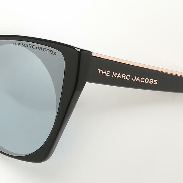 マークジェイコブス サングラス アイウェア レディース 55サイズ ブルー ブラック MARC JACOBS 450/G/S 807 61 フォックス（キャットアイ） 詳細画像