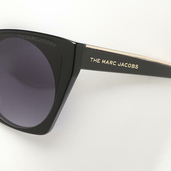 マークジェイコブス サングラス アイウェア レディース 55サイズ グレー ブラック MARC JACOBS 450/G/S 807 9O フォックス（キャットアイ） 詳細画像