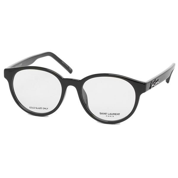 サンローランパリ 眼鏡フレーム アイウェア メンズ レディース 52サイズ ブラック アジアンフィット SAINT LAURENT PARIS SL 321 F 001 ボストン