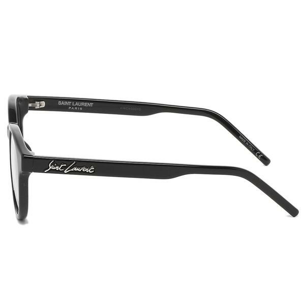 サンローランパリ 眼鏡フレーム アイウェア メンズ レディース 52サイズ ブラック アジアンフィット SAINT LAURENT PARIS SL 321 F 001 ボストン 詳細画像