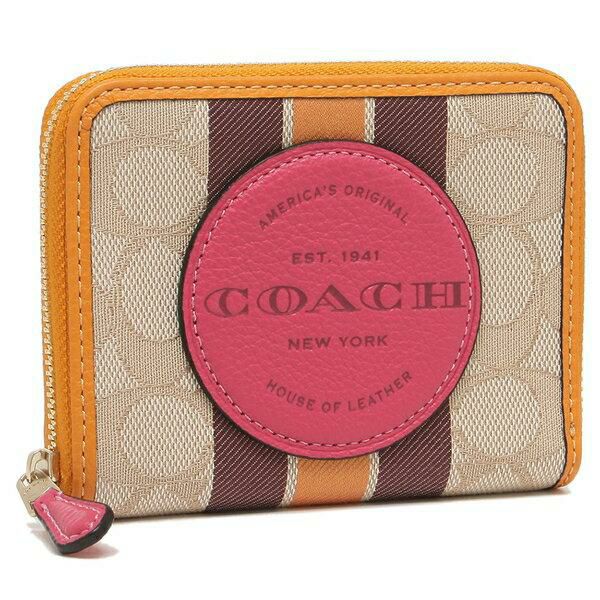 コーチ アウトレット 二つ折り財布 シグネチャージャガード レディース COACH 2637 詳細画像