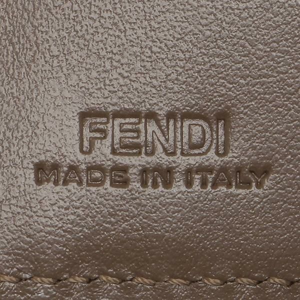 フェンディ 二つ折り財布 エフイズフェンディ FFロゴ ブラウン レディース FENDI 8M0420 AAFM F13VK 詳細画像