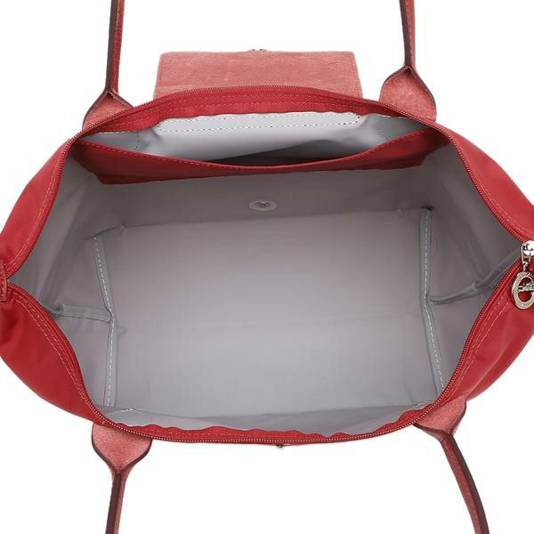 ロンシャン トートバッグ プリアージュクラブ Sサイズ レッド レディース LONGCHAMP 2605 619 P47 詳細画像