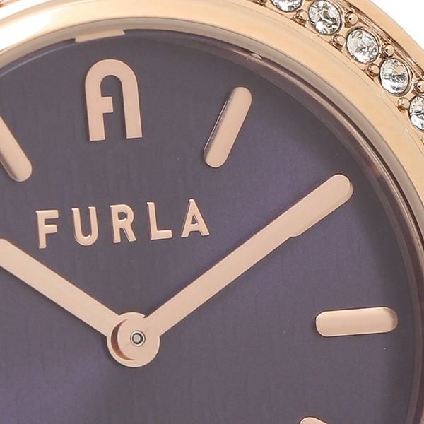 フルラ 時計 レディース ロゴリンクス34 MM クォーツ ネイビー FURLA WW00002006L3 詳細画像