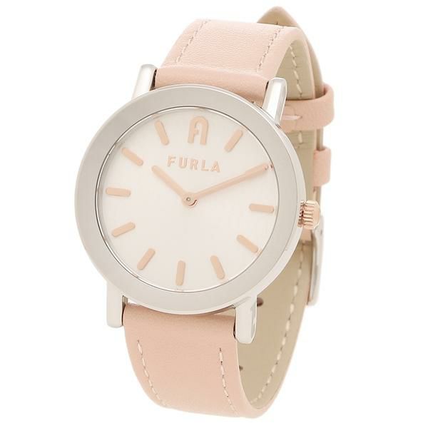 フルラ 時計 レディース ミニマルシェイプ32 MM クォーツ ホワイト ピンク FURLA WW00007001L1 詳細画像