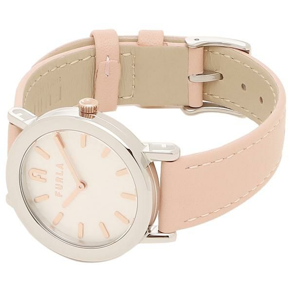 フルラ 時計 レディース ミニマルシェイプ32 MM クォーツ ホワイト ピンク FURLA WW00007001L1 詳細画像
