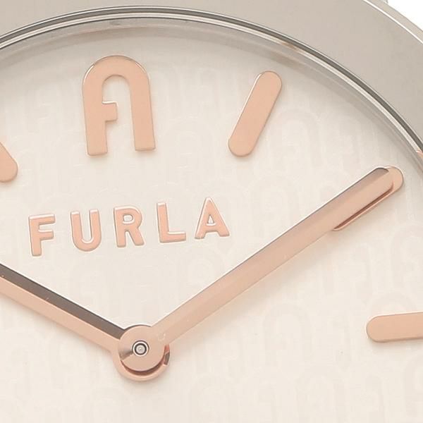 フルラ 時計 レディース ミニマルシェイプ32 MM クォーツ ホワイト ピンク FURLA WW00007001L1 詳細画像