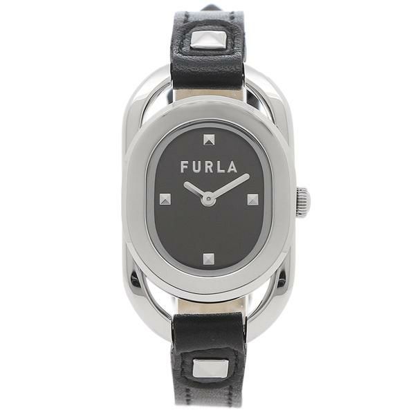 フルラ 時計 レディース スタッズインデックス28 MM クォーツ ブラック FURLA WW00008001L1