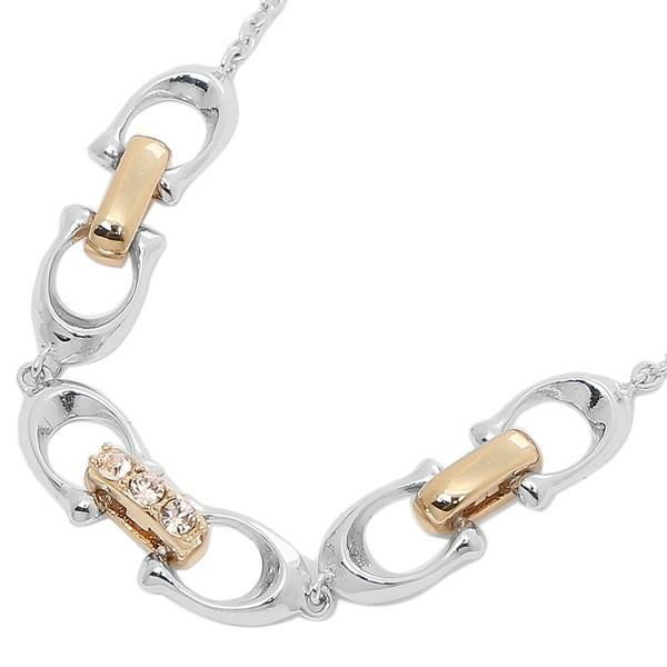 コーチ ネックレス アクセサリー アウトレット シルバー ゴールド レディース COACH 5974 LJ9 詳細画像