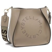 ステラマッカートニー ショルダーバッグ ミニクロスボディ ミニサイズ ロゴ ブラウン レディース STELLA McCARTNEY 700073 W8542 2800