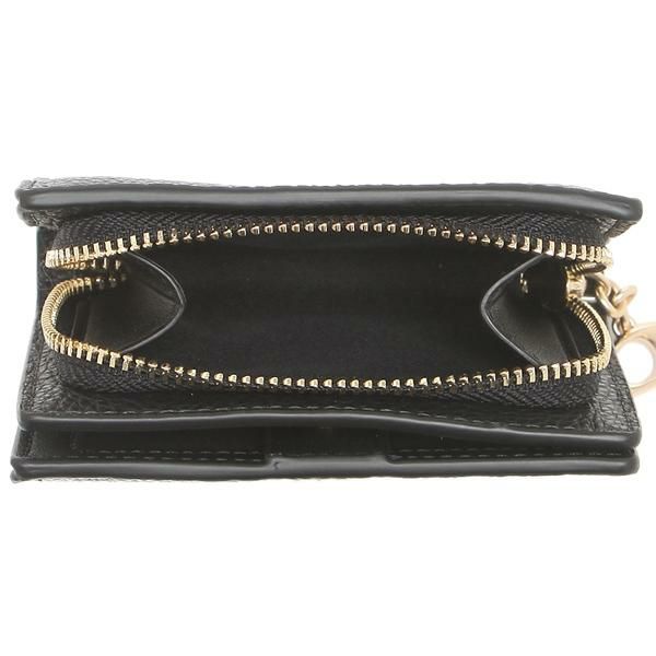 コーチ アウトレット 二つ折り財布 ミニ財布 ブラック レディース COACH C2862 IMBLK 詳細画像