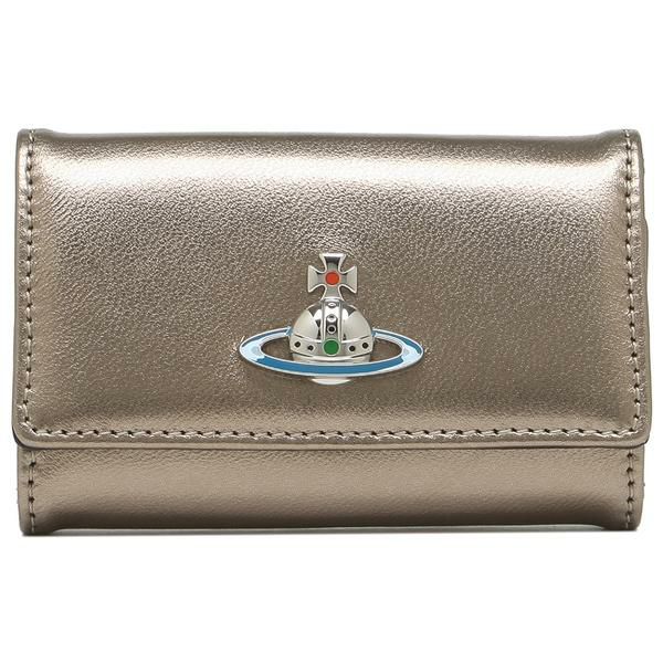 ヴィヴィアンウエストウッド キーケース エマ ガンメタル レディース メンズ VIVIENNE WESTWOOD 51020001 40564 Q401 詳細画像