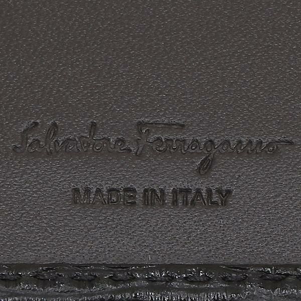サルヴァトーレフェラガモ 二つ折り財布 リバイバル ブラック メンズ Salvatore Ferragamo 66A065 詳細画像