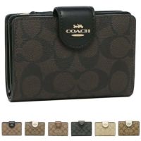 コーチ アウトレット 二つ折り財布 シグネチャー レディース COACH FC0082