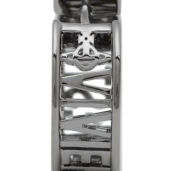 ヴィヴィアンウエストウッド ピアス アクセサリー ウエストミンスター 片耳 シングル フープ ガンメタル レディース メンズ 62030052 S001 詳細画像