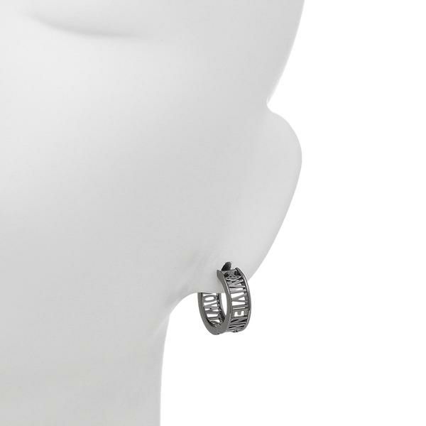 ヴィヴィアンウエストウッド ピアス アクセサリー ウエストミンスター 片耳 シングル フープ ガンメタル レディース メンズ 62030052 S001 詳細画像