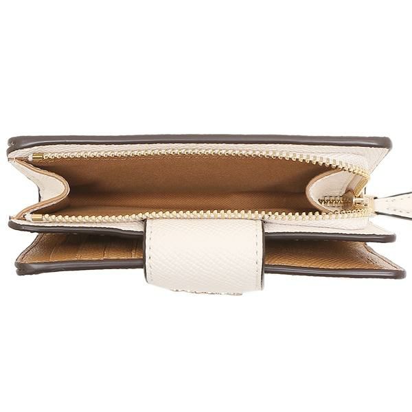 コーチ アウトレット 二つ折り財布 ホワイト レディース COACH 6390 IMCHK 詳細画像