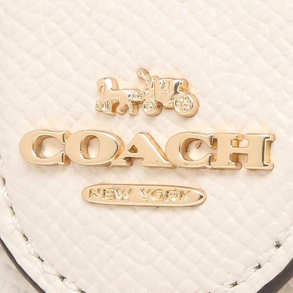 コーチ アウトレット 二つ折り財布 ホワイト レディース COACH 6390 IMCHK 詳細画像