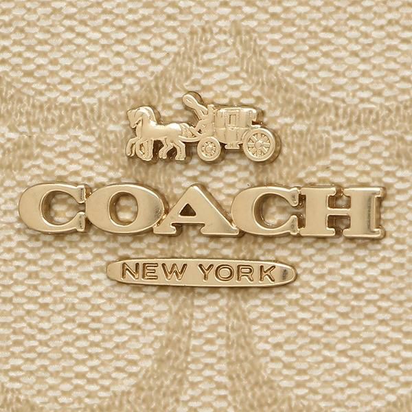 コーチ アウトレット ハンドバッグ ショルダーバッグ シグネチャー ミニサイズ ベージュ ホワイト レディース COACH 91494 IMDQC 詳細画像