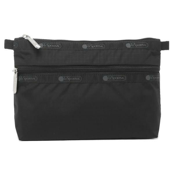 LeSportsac レスポートサック 7105 COSMETIC CLUTCH コスメティッククラッチ ポーチ 5982 ブラック 詳細画像