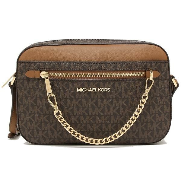 マイケルコース アウトレット ショルダーバッグ ジェットセットアイテム ブラウン レディース MICHAEL KORS 35S1GTTC9B BRW 詳細画像