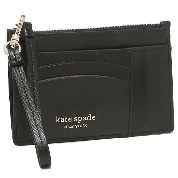 ケイトスペード カードケース スペンサー リストレット ブラック レディース KATE SPADE PWR00278 001