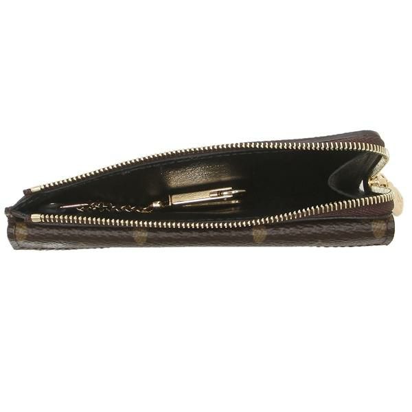 ルイヴィトン コインケース キーケース ポルト カルトレクト ヴェルソ キーリング ブラウン レディース LOUIS VUITTON M69431 詳細画像