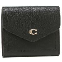 コーチ 三つ折り財布 ミニ財布 ブラック レディース COACH C2328 LIBLK