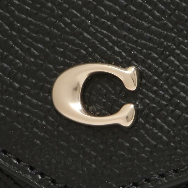 コーチ 三つ折り財布 ミニ財布 ブラック レディース COACH C2328 LIBLK 詳細画像