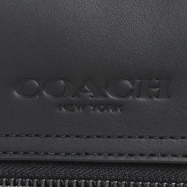 コーチ アウトレット ショルダーバッグ シグネチャー ブラック メンズ COACH 4009 QBBK 詳細画像