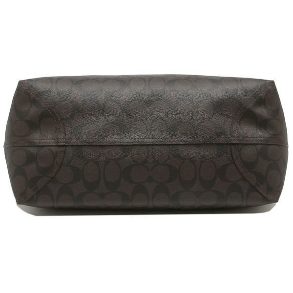 コーチ アウトレット トートバッグ シグネチャー ブラウン レッド レディース COACH 5696 IMRVQ A4対応 詳細画像