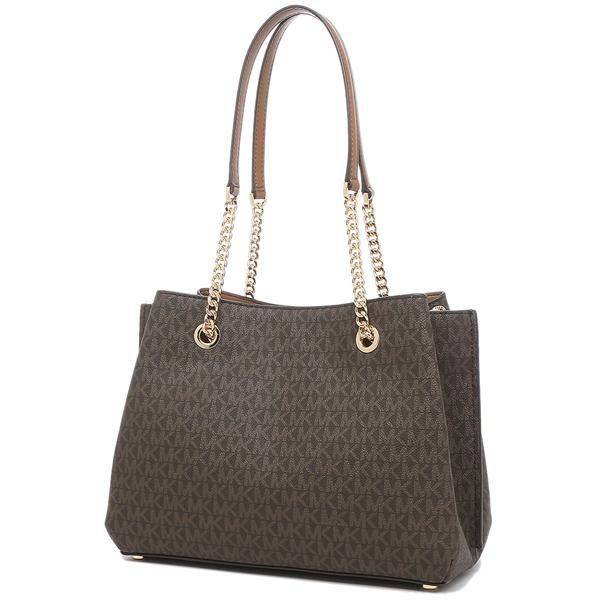 マイケルコース アウトレット トートバッグ ティーガン ブラウンマルチ レディース MICHAEL KORS 35S0GXZS7B BROWN 詳細画像
