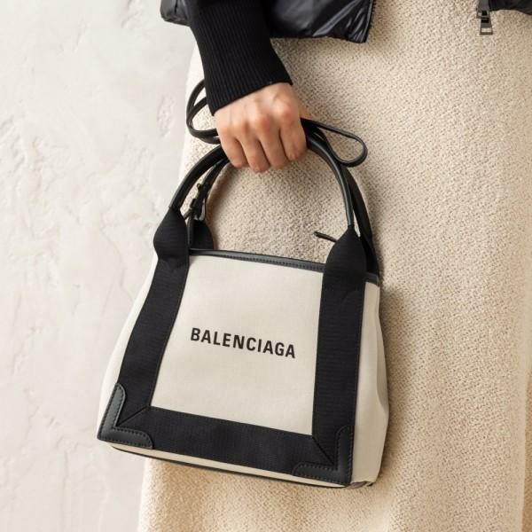 バレンシアガ ハンドバッグ ショルダーバッグ ネイビーカバ XSサイズ ナチュラル レディース BALENCIAGA 390346 2HH3N 9260 詳細画像